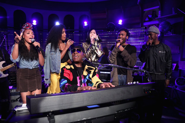 Stevie Wonder Throws A LIT Star-Studded Birthday Bash Before Announcing